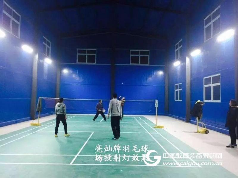 羽毛球场灯光设计案例照片
