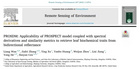 應用PROSPECT模型提取葉片生化性狀