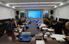 嘉興市政府副秘書長郭保東一行來嘉興南湖學院調研