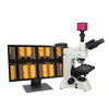 EOC华显光学500万高清视频视屏显微镜USB成像存储测量拍照工业显微镜