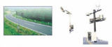 高速公路自动气象站监测系统(能见度、风向、风速、气温、湿度、雨量、路面状况 表面温度、干湿状况、结冰) 型号：BYTD-ZS7