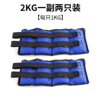  1kg×2 只 绑腿沙袋 负重沙袋 可调节 牛津布材料