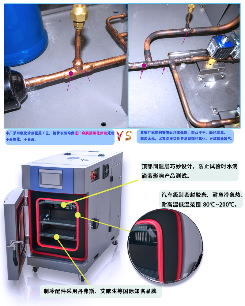 新型制冷小型环境恒温恒湿试验箱可远程控制