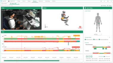 ErgoLAB Motion人体动作姿态分析模块