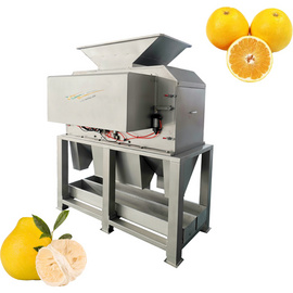 LX机械生产制造柑橘、脐橙剥皮榨汁机，产量大、效率高3-20T/H