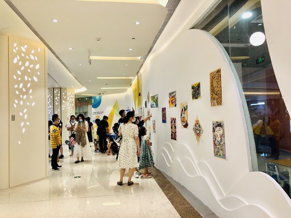 填補藝術素養教育空白，“一個屬于你的”兒童美術展開幕