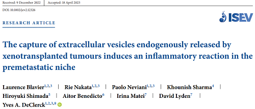 2023年《Journal of Extracellular Vesicle》的最新报道！单个外泌体表征分析技术应用于外泌体的表面电荷、肿瘤源性外泌体、腺相关病毒载体等研究领域