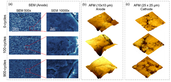 纳米尺度，原位探究？扫描电镜专用原位AFM探测系统助力锂离子电池老化过程原位研究