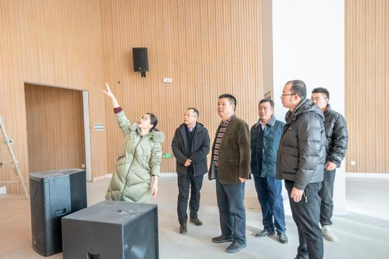 浙江水利水電學院黨委書記史永安視察第二實驗實訓樓項目