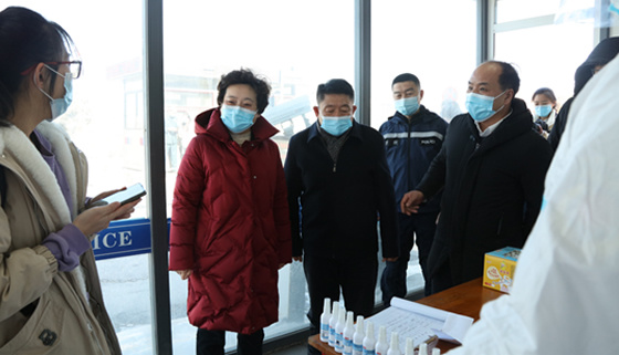 通化師范學院領導帶隊檢查春季學期開學返校工作