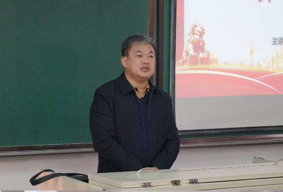 渤海大學黨委書記劉洋、校長趙暉上新學期“開學第一堂思政課”