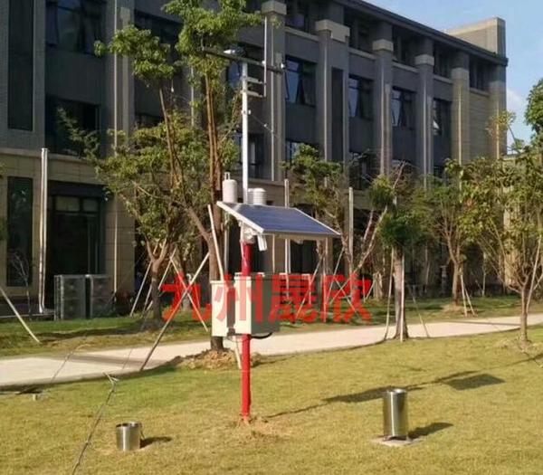 怎么正確擺放校園氣象系統