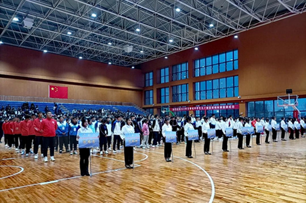 2023年甘肃省中学生五人制篮球锦标赛开赛