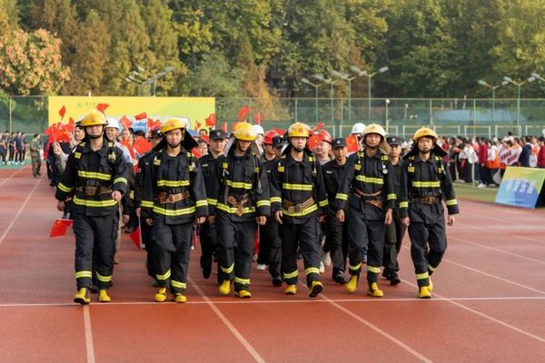 华中农业大学第63届运动会，开幕