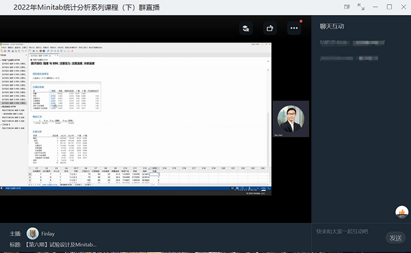 【友萬課堂】《索賠數據分析及Minitab實現》、《試驗設計及Minitab實現》雙專場課程順利舉辦！