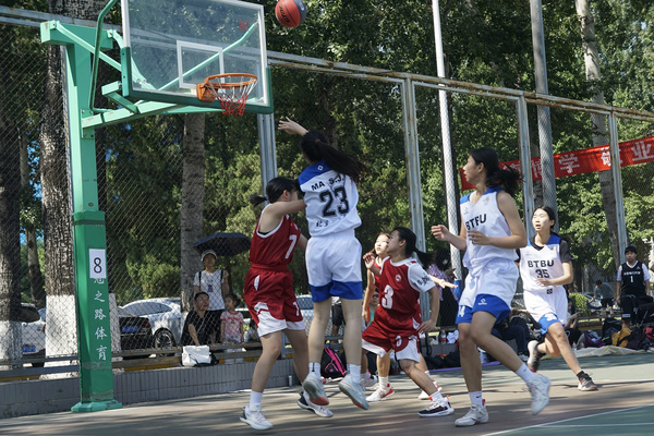 北京工商大学女篮荣获首都高校第3届3x3篮球联赛冠军