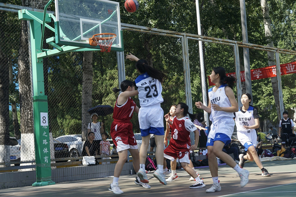 北京工商大學女籃榮獲首都高校第3屆3x3籃球聯賽冠軍