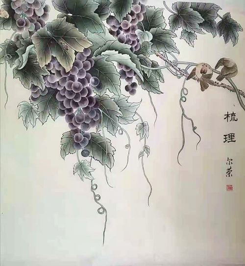 【政府采购艺术家代表】中国风范 国之瑰宝——刘尔荣精品手绘