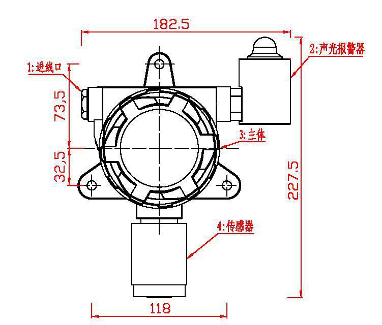 MIC-500-C2H2固定式乙炔检测仪