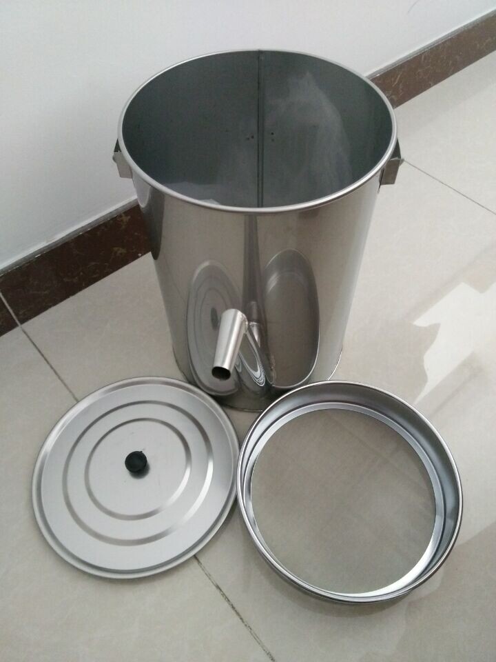 供应二级不锈钢过滤油壶价格200*300（mm）
