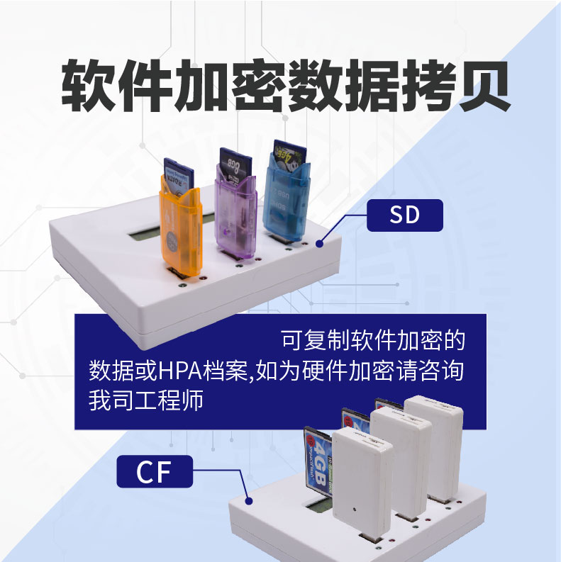 佑華拷貝機品牌  一拖二 閃存卡/USB/CF卡拷貝機 讀卡器支持SD TF CF卡復制 拷貝系統  UB-J3008