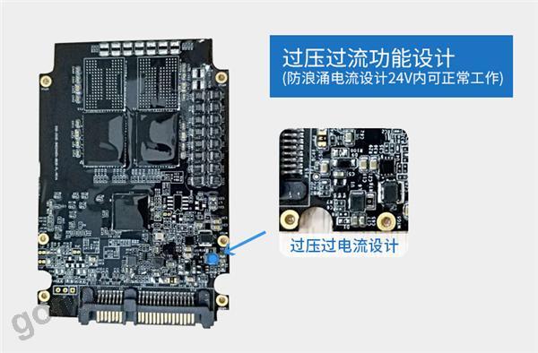 Goldendisk 加密电脑服务器固态硬盘2.5寸 128G工业级SSD免费送软件