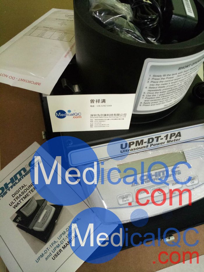 Ohmic UPM-DT-1PA超声功率计，2毫瓦分辨率